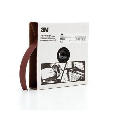 3M 3M Utility Cloth Roll 314D, 1 in x 20 yd P400 J-weight 7000118498